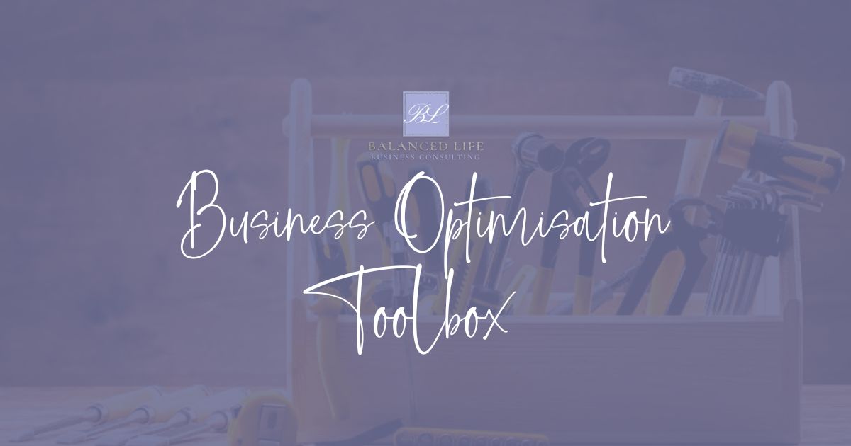 Image text: Business Optimisation Toolbox